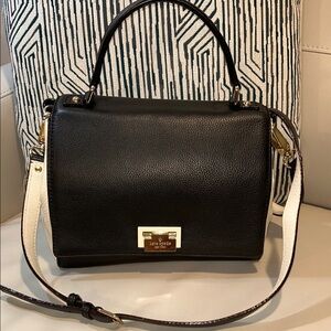 Kate Spade Black and White Satchel